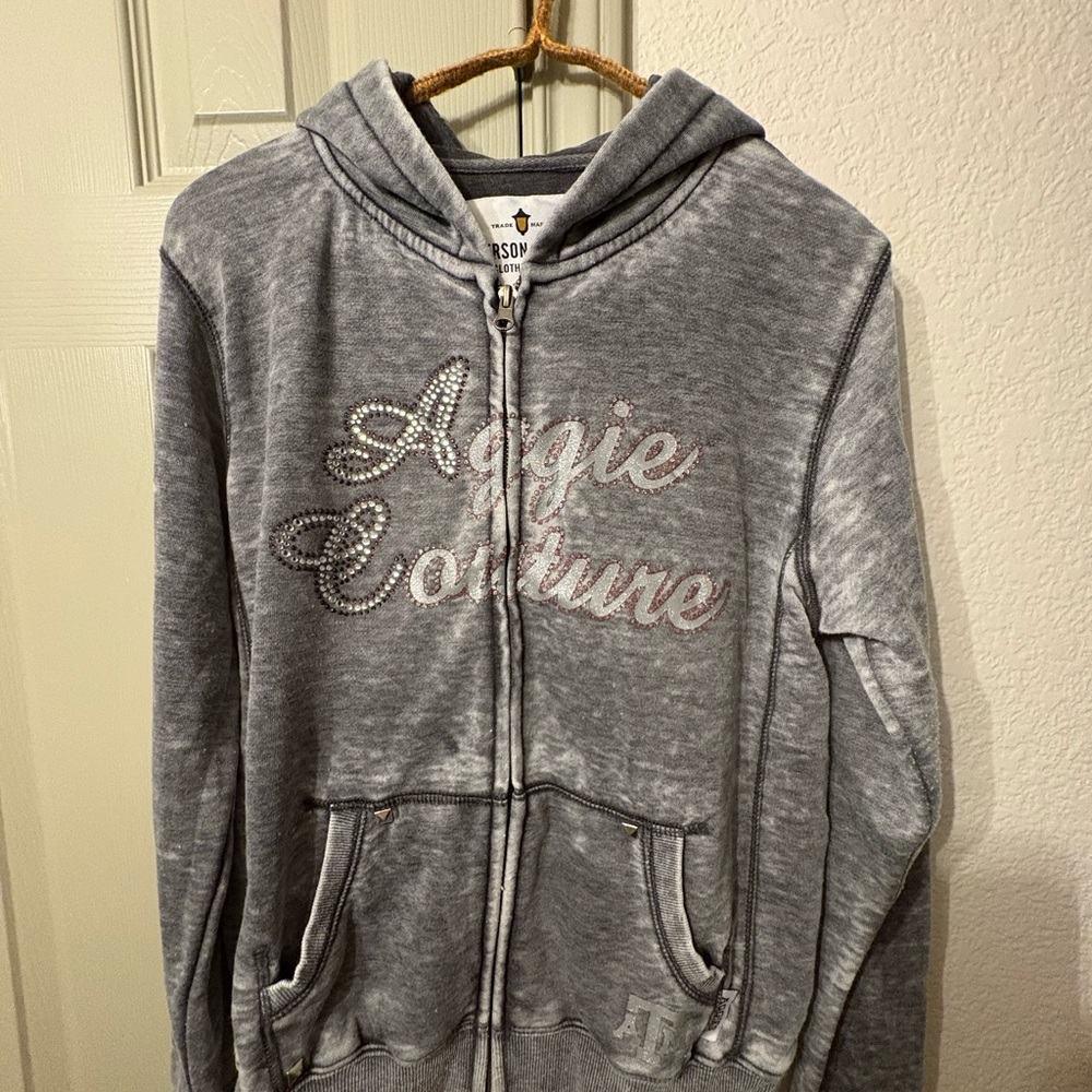 Aggie Couture Gray Women's Hoodie